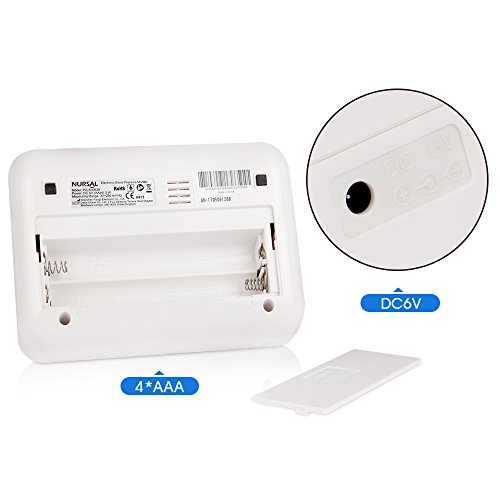 nursal-brazo-Tensimetro-digital-con-pantalla-Who-y-pantalla-grande-para-dos-usuarios-2-x-90-speicherbare-mediciones-automtica--Tensimetro-electrnico-brazo-del-Envo-22--42-cm