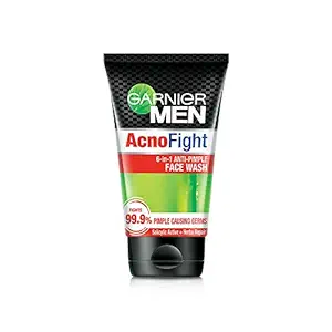 Garnier Men Acno Fight Anti-Pimple Facewash, 100gm