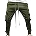 Produktbild Sannysis Herren Hose Cargo Chino Jeans Sportbekleidung Baggy Slim Fit Hosen Slacks Sweatpant Rot/Armee-Grün/Schwarz/Weiß/Dunkelgrau