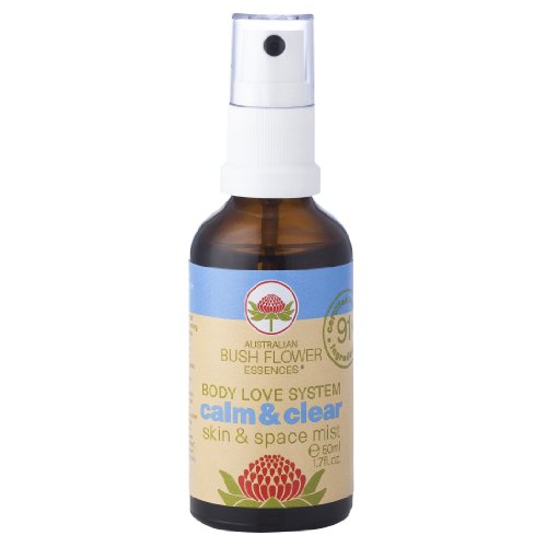 Australian Bush Flowers Love System Organic Calm and Clear Mist - 50 ml