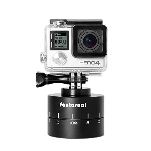 Fantaseal® Time Lapse Camera Mount 360 Degree 60Min Rotary Action Camera Stabilizer Scenelapse for GoPro Time Lapse Mount for GoPro...