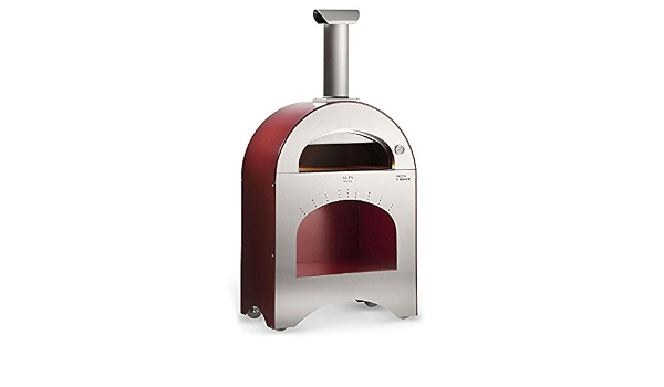 Alfa Forno A Legna Da Esterno In Acciaio Pizza Pizza E Brace : Amazon.it:  Giardino e giardinaggio
