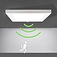 Led Plafonnière 16w met noodunit en bewegingsmelder
