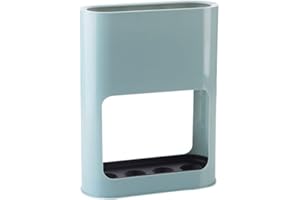 VERVE JELLY Portaombrelli da passeggio con vassoio idrocopico e 2 ventose, supporto per ombrelli autoportante in plastica, per casa, ufficio, decorazione, collocarsi in corridoio o atrio