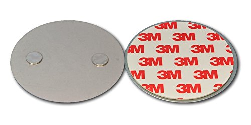 Nemaxx 10x NX1 Quickfix Magnet Set Befestigung Magnetbefestigung für Rauchmelder / Funkrauchmelder / Rauchwarnmelder / Rauchmelderbefestigung - 3