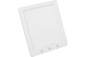 Pyhodi Lampada per Terapia della Luce, Luce Bianca Brillante da 10000 Lux Senza Raggi per Terapia Stagionale, Lampada Solare con 10 luminosità Regolabile, 3 Temperature di