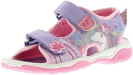 Wynsors Twirly Girls Kids Summer Sandals Pink - Pink - UK Size 12