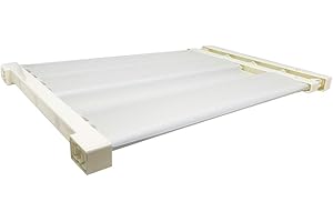 vet italy Vetrineinrete® Mensola estensibile per armadio mobile scaffale regolabile telescopico stand (DA 50 A 80 CM X 35 CM)