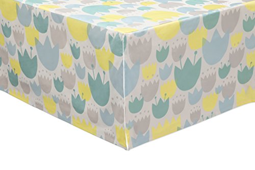 Preisvergleich Produktbild Babyletto Crib Skirt, Tulip Garden by babyletto