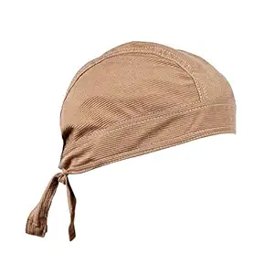 BISMAADH Unisex Anti Pollution Bandana Head Scarf for Cycling; Biking Under Helmet (Skin)