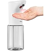 Sıvı Sabunluk Otomatik Sens&ouml;rl&uuml; Kremlik Şampuanlık Pilli Hareket Sens&ouml;rl&uuml; Fotoselli Otomatik 300ml Beyaz Sl-u02