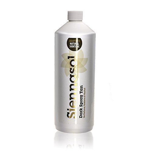 1 Litre Siennasol Dark Spray Fake Tan Solution 12% DHA by Siennasol