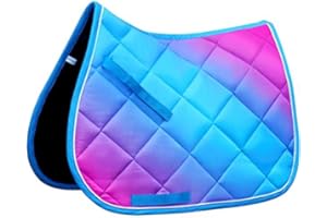 Horsenjoy Schabracke Rainbow Pastel Vielseitigkeitsschabracke Full