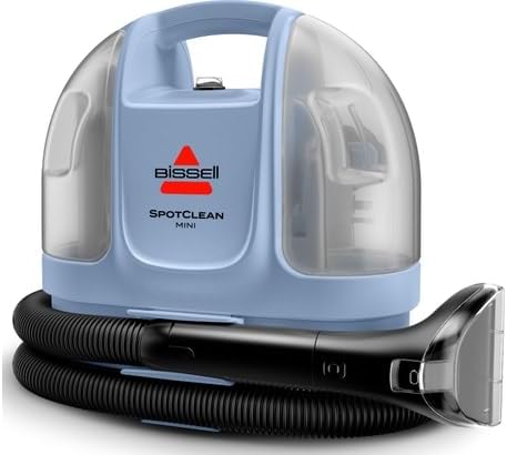 BISSELL SpotClean Mini Taşınabilir Kablolu Arayıcı 4103N | Eşsiz Güç ve Taşınabilirlik, Çok Yüzeyli Temizlik, Hafif, Halılar, Merdivenler ve Döşemeler için, Mavi