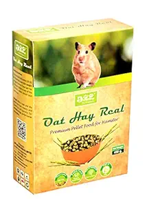 JiMMy Pet Products Oat Hay Real High Fiber Pellet Hamster Food 450 Grams