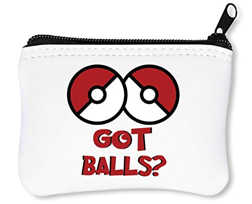Preisvergleich Produktbild Pokemon Got Balls Funny Reißverschluss-Geldbörse Brieftasche Geldbörse