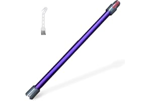 BURNTOP Quick Release Extension Wand Compatible for Dyson V15 V11 V10 V8 V7 Stick Vacuum Cleaners, Vacuum Cleaner Replacement Rod Vacuums Attachment Extension Tube 74cm (Purple)