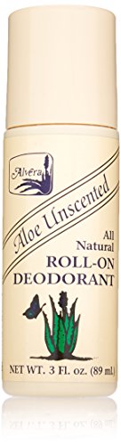 Alvera - tutti i naturali Aloe deodorante roll-on inodore - 3 oz.