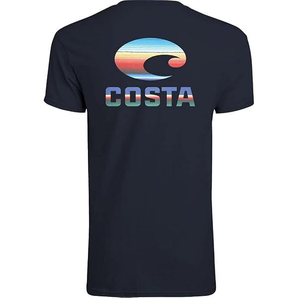 Costa Del Mar Emblem Bass Short Sleeve Crewneck T-Shirt - Men's Regular Fit, Tagless, Fishing & Outdoor Apparel - View #13