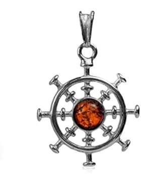 Bernstein Sterling Silber Anhänger