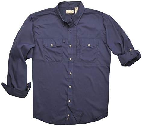 Backpacker Expedition Travel Shirt, Navy, Medium