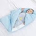 Produktbild Fußsack Kinderwagen Winter Babyschale Buggy Baby Schlafsack Fusssack Tragewanne Warmer Fußsack Winterfußsack mit Reißverschluss (Blau)