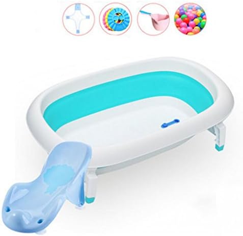 MXJ61 Bathtub Baby Fold Child Thickening Sit Lie Temperature Sensing