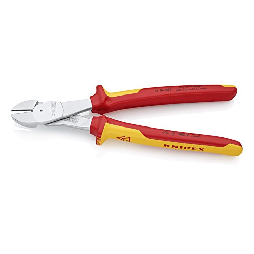 Knipex 74 06 250 – Kraft-Seitenschneider (VDE) für 20 % Kraftersparnis, 250 mm - 2