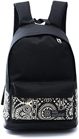 Nasis Classic Vintage College School Laptop Backpack Bag Rucksacks AH5031 (pattern1)