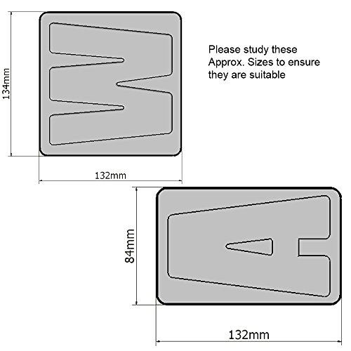Full 26 Letter Set (A-Z) Alphabet Letters Individual Personalised Silicone Bakeware Cake Mould Pans, Full Set