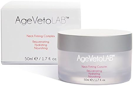 Neck Firming Cream Rejuvenating Moisturizing Reduce Wrinkle Appearance Complex By AgeVeto 50Ml (1.7 Oz)