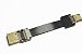 Produktbild FPV flaches HDMI Kabel Mini männliches HDMI gerade auf Standard HDMI volles HDMI normales HDMI gerade HDMI Mann für Canon 5D3 5D2, Panasonic lumix GH3 GH2, sony nex 5N 5T 5R 7N kardanische Drohne 10CM