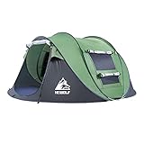 ✿Produkttyp: Hewolf Wurfzelt für 2-3/4-5 Personen (Grün)