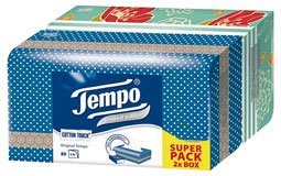 Preisvergleich Produktbild Tempo Taschentücher-Duobox, 4-lagig, 2 x 80 Stück - 160St. - 4x