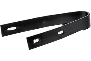 qiuxiaoaa Coperchio Catena Coperchio forcellone Posteriore Protezione Protezione Guida per Pit Dirt Trail Bike Guida Catena Moto Nera