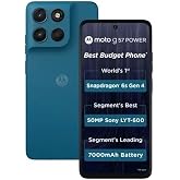Motorola G57 Power (Fluidity, 8GB RAM, 128GB Storage) | Snapdragon 6s Gen 4 Processor | 6.72" FHD+ Display | 50MP LYT-600 + 8MP Ultrawide | 8MP Selfie