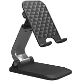 Coverzone Katlanabilir Stant Business Model ABS + Silikon Materyal Tablet Akıllı Telefon Standı Masa&uuml;st&uuml; Stand Katlanabilir C