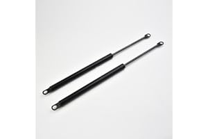 QOXEZY Motorrad-Stoßdämpferstrebe, 1 Paar, 345 mm, für Suzuki Burgman 400 AN400 2007–2016, Dämpfersitzversteller, Hebearm, Stoßgasdruckfedern