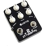 Joyo JF-17 - Pedal multiefecto para guitarra (metal, batería zinc carbono)