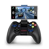 🎮【Made for IOS/Andriod】: Ein spezieller Gamecontroller für IOS-Systeme, umfassende Kompatibilität Unterstützt Android-Geräte 6.0 oder höher, iOS-Geräte 11.3 und höher.