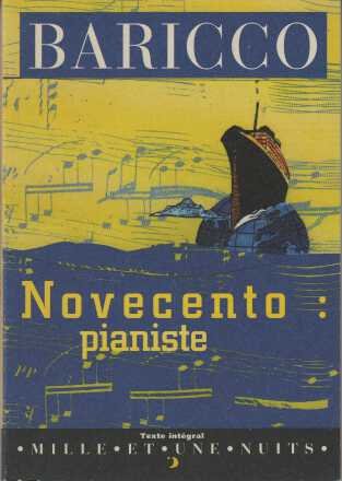 couverture de : Novecento : pianiste