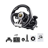 ❤ Echte Vibration, eingebauter Doppel-Vibrationsmotor, kann verschiedene Vibrationseffekte je nach Spielzustand, bringen Sie ein Rennerlebnis.