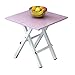 Produktbild JiuErDP Einfacher Tisch Klapptisch Home Tisch Klapphandy Klapptisch aus Holz Klapptisch (größe : 60 * 60 * 57cm)