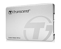 Transcend TS960GSSD220S 960 GB interne SSD (6,4 cm (2,5 Zoll), SATA III, mit Aluminium-Gehäuse) silber