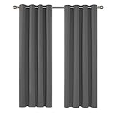 Deconovo Verdunkelungsvorhang kann das Licht isolieren und die Wohnräume, Schlafzimmers usw. verdunkeln.