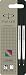 Produktbild Parker S0881470 Ersatzminen Quink (für Tintenroller, mittlere Strichbreite, schwarze Tinte, 2er-Pack)