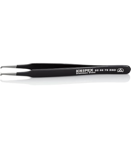 Set 4 Pinzette RDGTools Proskit Conduttive 1PK-TZ100 Per Elettronica, Nuovo - Foto 2
