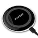 Produktbild PULESEN Wireless Charger, [Ultra Slim] Qi Induktive Ladestation for Samsung Galaxy Note 9/S9/S9 Plus/Note 8/S8/S8 Plus/S7/S7 Edge, Induktives Ladegerät für iPhone XS/XS Max/XR/X/8/8 Plus/7/7 Plus