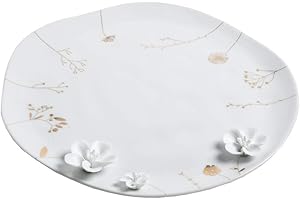 Räder Piatto rivestito in porcellana – prato fiorito