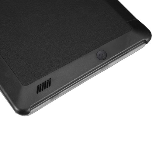 MoKo Ultra Slim PU Leder Hülle Schutzhülle Tasche Ledertasche Schale Smart Case für Amazon All New Kindle Fire HD 7 Zoll 2013 Gen Tablet,Schwarz (Nicht für Kindle Fire HD 7 2012/Fire HDX 7 2013) - 4